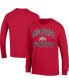 Фото #4 товара Men's Scarlet Ohio State Buckeyes High Motor Long Sleeve T-shirt