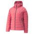 Фото #1 товара Puma Seasons Down Full Zip Jacket Mens Pink Casual Athletic Outerwear 52258035