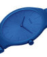 ფოტო #7 პროდუქტის Unisex Swiss True Thinline Les Couleurs Le Corbusier Blue High-Tech Ceramic Bracelet Watch 39mm