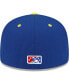 ფოტო #5 პროდუქტის Men's Blue Binghamton Rumble Ponies Copa De La Diversion 59FIFTY Fitted Hat