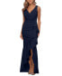 ფოტო #1 პროდუქტის Petite Ruffled High-Low Mermaid Gown