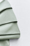 Фото #9 товара Платье асимметричного кроя с открытым плечом ZARA