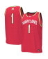 Фото #1 товара Men's #1 Red Maryland Terrapins Replica Basketball Jersey