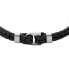 Black leather bracelet for men Heritage JF04202040