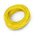 Installation cable LgY 1x0.5 H05V-K - yellow - roller 100m