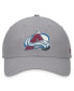 Фото #4 товара Men's Gray Colorado Avalanche Extra Time Adjustable Hat