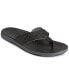 ფოტო #1 პროდუქტის Men's Baitfish Thong Leather Sandals