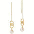 Charming Gold Plated Pearl Earrings Fashion LJ2210