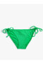 Фото #24 товара Brazilian Bikini Altı Basic Dokulu Yanları Bağlama Detaylı