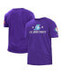 ფოტო #1 პროდუქტის Men's Purple Los Angeles Lakers 2021/22 City Edition Brushed Jersey T-shirt