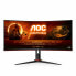 Фото #3 товара Монитор AOC CU34G2X/BK Quad HD 144 Hz