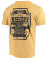 Фото #4 товара Men's Gold Missouri Tigers Comfort Colors Campus Icon T-shirt