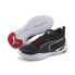 Фото #9 товара Puma Playmaker Pro 37757213 Mens Black Canvas Athletic Basketball Shoes
