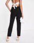 Фото #4 товара ASOS DESIGN tux cigarette suit trouser in black