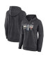 ფოტო #1 პროდუქტის Women's Heather Charcoal Florida Panthers 2024 Stanley Cup Champions Locker Room Fleece Pullover Hoodie