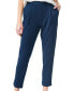 Фото #1 товара Women's Pull-On Pleat-Front Cropped Pants