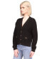 ფოტო #4 პროდუქტის MICHAEL Women's Shaker-Stitch Cardigan Sweater