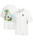 Фото #1 товара Men's White Florida State Seminoles Castaway Game Camp Button-Up Shirt