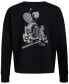 ფოტო #7 პროდუქტის Big Girls Cotton Long-Sleeve Crewneck Graphic T-Shirt