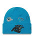 Фото #1 товара Big Boys and Girls Blue Carolina Panthers Identity Cuffed Knit Hat