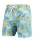 Плавки Wes & Willy Light Blue Floral UCLA Trunks