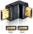 Фото #1 товара Delock Adapter HDMI male > HDMI male 90° down - HDMI 1.3 - HDMI 1.3 - Black