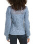 Фото #2 товара Nicholas Svana Wool & Alpaca-Blend Sweater Women's Blue Xs