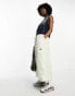 Фото #1 товара Nike Sport Utility woven cargo maxi skirt in sea glass green