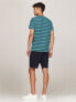 Фото #2 товара Slim Fit Premium Stretch Stripe T-Shirt