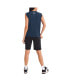 ფოტო #3 პროდუქტის Women's Navy Atlanta Braves Madison Tri-Blend Tank Top