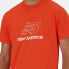 ფოტო #4 პროდუქტის NEW BALANCE Graphic V Flying Brand short sleeve T-shirt