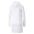 Фото #2 товара Puma Frozen Flower Long Sleeve Hoodie Dress Womens White Casual 67400502