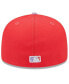 Фото #2 товара Men's Red, Lavender Detroit Tigers Spring Color Two-Tone 59FIFTY Fitted Hat