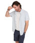 ფოტო #4 პროდუქტის Men's Waves Short Sleeve Button Up Shirt