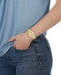 ფოტო #5 პროდუქტის Women's Bayside Three Hand Gold-Tone Stainless Steel Watch 38mm