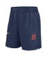 Фото #2 товара Men's Navy Detroit Tigers Woven Victory Performance Shorts