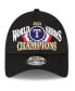 Men's Black Texas Rangers 2023 World Series Champions Locker Room 9FORTY Adjustable Hat