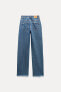 Z1975 MID-WAIST STRAIGHT CUT OUT JEANS