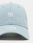 Фото #4 товара New Era 9twenty NY Yankees mini logo cap in washed denim