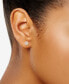 ფოტო #2 პროდუქტის Diamond Pavé Round Stud Earrings (1/10 ct. t.w.) in 10k White, Yellow or Rose Gold