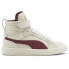 Фото #1 товара Puma Ambrose X Ralph Sampson Keeping Score High Top Womens Off White Sneakers C