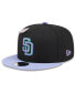 Фото #2 товара Men's Black/Purple San Diego Padres Grape Big League Chew Flavor Pack 9FIFTY Snapback Hat