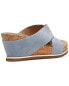 Фото #2 товара Donald Pliner Sisu Suede Wedge Sandal Women's 7.5