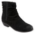 Фото #3 товара Softwalk Rochelle S1860-003 Womens Black Leather Ankle & Booties Boots