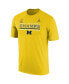 Фото #3 товара Men's Brand Maize Michigan Wolverines College Football Playoff 2023 National Champions Performance T-shirt