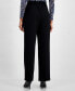 Фото #4 товара Women's Tab-Waist Pleated Trousers, Created for Macy's