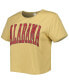 ფოტო #2 პროდუქტის Women's Tan Alabama Crimson Tide Core Fashion Cropped T-shirt