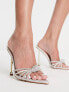 Фото #7 товара Simmi London Torez embellished sandals in silver