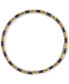 ფოტო #2 პროდუქტის Two-Tone Contrasting Bar Stretch Bracelet