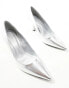 Фото #8 товара NA-KD stiletto shoes in silver